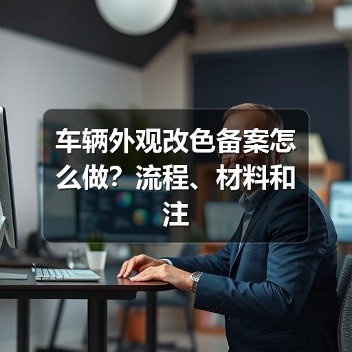 车辆外观改色备案怎么做?流程、材料和注意事项说明