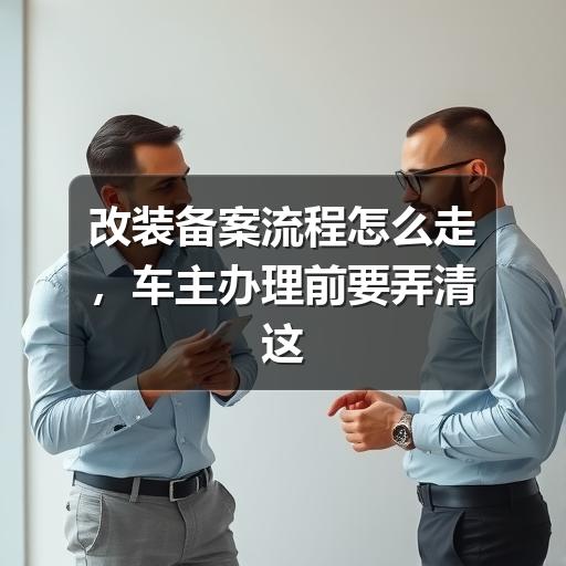 改装备案流程怎么走，车主办理前要弄清这些要点