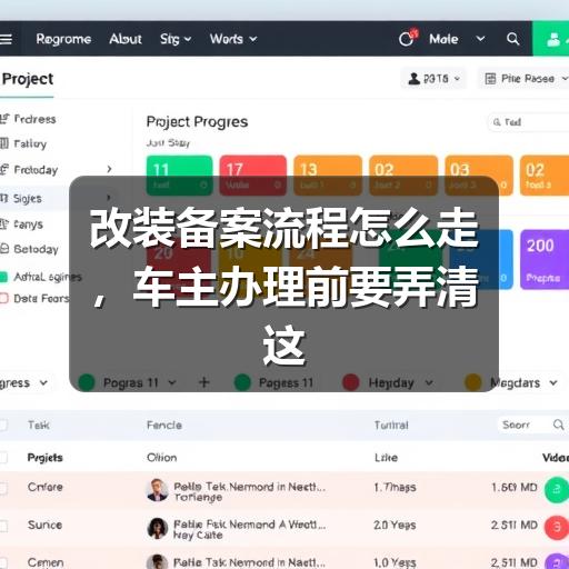 改装备案流程怎么走，车主办理前要弄清这些要点