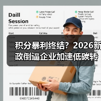 积分暴利终结？2026新政倒逼企业加速低碳转型（图3）