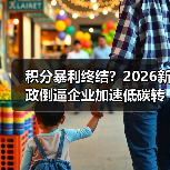 积分暴利终结？2026新政倒逼企业加速低碳转型（图4）