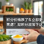 积分价格跌了车企却更焦虑?双积分政策下这些车企压力山大(图1) 积分价格跌了车企却更焦虑?双积分政策下这些车企压力山大(图1)