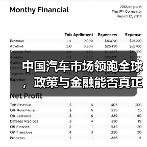 中国汽车市场领跑全球，政策与金融能否真正拉动经济？（图4）
