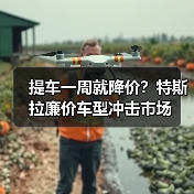提车一周就降价?特斯拉廉价车型冲击市场(图2) 提车一周就降价?特斯拉廉价车型冲击市场(图2)
