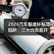 2026汽车报废补贴简化陷阱：三大坑需避开（图3）