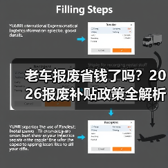 老车报废省钱了吗？2026报废补贴政策全解析（图2）
