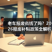 老车报废省钱了吗？2026报废补贴政策全解析（图3）