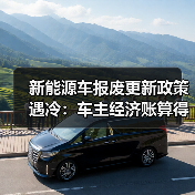 新能源车报废更新政策遇冷：车主经济账算得清楚（图4）