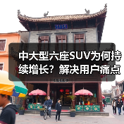 中大型六座SUV为何持续增长?解决用户痛点成新逻辑(图2) 中大型六座SUV为何持续增长?解决用户痛点成新逻辑(图2)