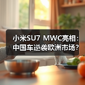 小米SU7 MWC亮相：中国车逆袭欧洲市场？（图1）