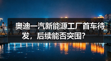 奥迪一汽新能源工厂首车待发,后续能否突围?(图3) 奥迪一汽新能源工厂首车待发,后续能否突围?(图3)