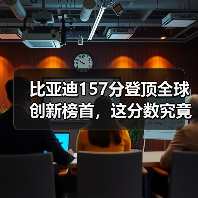 比亚迪157分登顶全球创新榜首,这分数究竟意味着什么?(图4) 比亚迪157分登顶全球创新榜首,这分数究竟意味着什么?(图4)