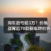 购车后亏损3万?价格战背后70款新车降价真相(图4) 购车后亏损3万?价格战背后70款新车降价真相(图4)