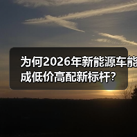 为何2026年新能源车能成低价高配新标杆?(图2) 为何2026年新能源车能成低价高配新标杆?(图2)