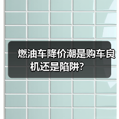 燃油车降价潮是购车良机还是陷阱?(图2) 燃油车降价潮是购车良机还是陷阱?(图2)