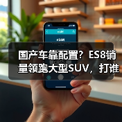 国产车靠配置?ES8销量领跑大型SUV,打谁脸?(图2) 国产车靠配置?ES8销量领跑大型SUV,打谁脸?(图2)