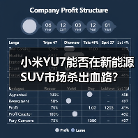 小米YU7能否在新能源SUV市场杀出血路?(图2) 小米YU7能否在新能源SUV市场杀出血路?(图2)