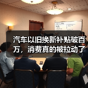 汽车以旧换新补贴破百万，消费真的被拉动了吗？