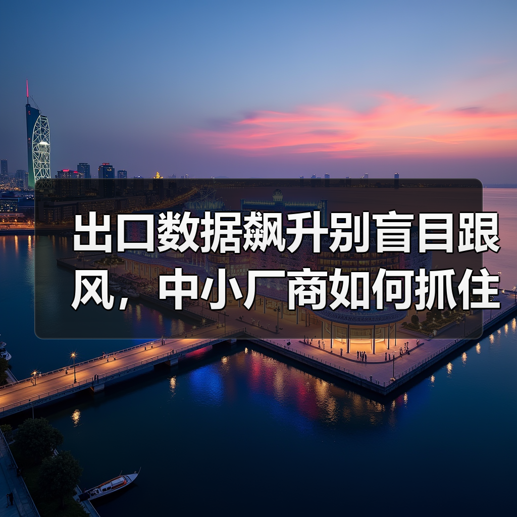 出口数据飙升别盲目跟风,中小厂商如何抓住利润关键?(图2) 出口数据飙升别盲目跟风,中小厂商如何抓住利润关键?(图2)