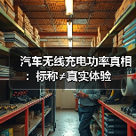 汽车无线充电功率真相:标称≠真实体验 汽车无线充电功率真相:标称≠真实体验