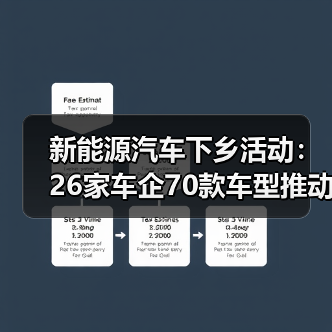 新能源汽车下乡活动:26家车企70款车型推动乡村绿色出行(图2) 新能源汽车下乡活动:26家车企70款车型推动乡村绿色出行(图2)