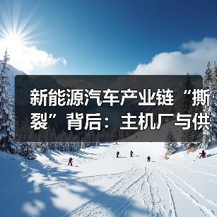 新能源汽车产业链“撕裂”背后:主机厂与供应商的生存焦虑 新能源汽车产业链“撕裂”背后:主机厂与供应商的生存焦虑