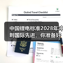 中国锂电标准2028年冲刺国际先进,你准备好了吗? 中国锂电标准2028年冲刺国际先进,你准备好了吗?