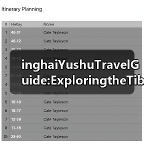 inghaiYushuTravelGuide:ExploringtheTibetanHighlandsattheSourceofThreeRiversFINISHED inghaiYushuTravelGuide:ExploringtheTibetanHighlandsattheSourceofThreeRiversFINISHED