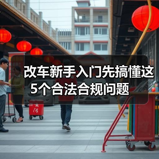 改车新手入门先搞懂这5个合法合规问题