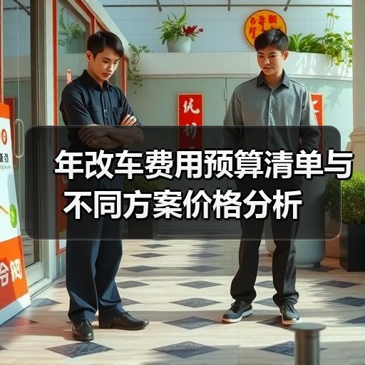 年改车费用预算清单与不同方案价格分析