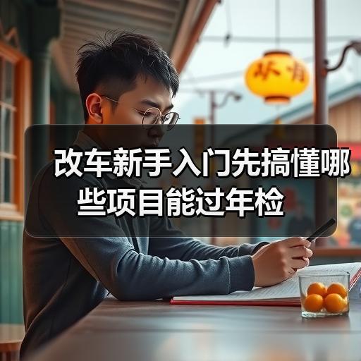 改车新手入门先搞懂哪些项目能过年检