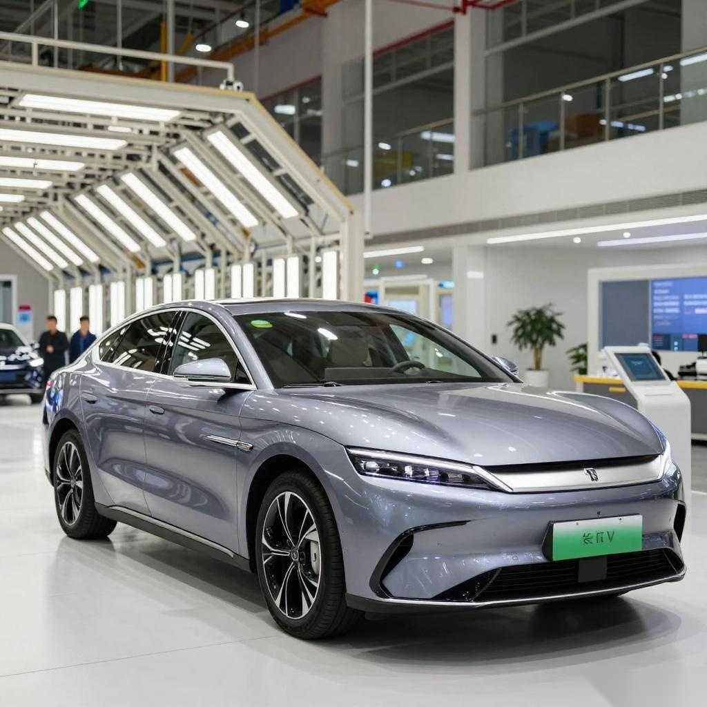 比亚迪第1600万辆新能源汽车在长沙下线