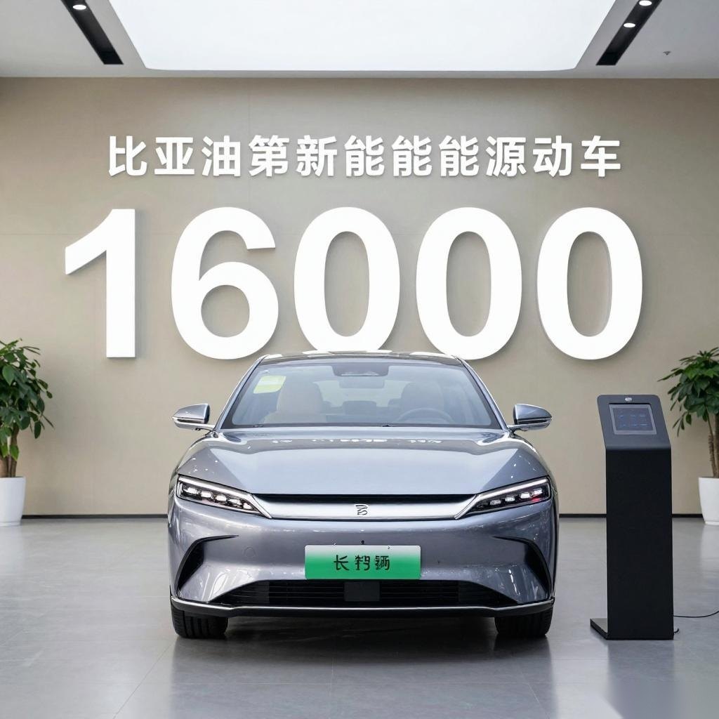 比亚迪第1600万辆新能源汽车在长沙下线