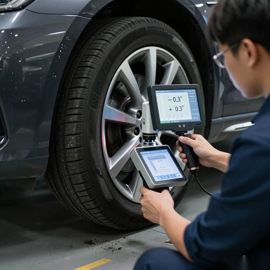 汽车百科:揭秘四轮定位参数调整的核心奥秘 汽车百科:揭秘四轮定位参数调整的核心奥秘